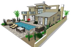 Photo 1 for Modern House Plan #484-2 - 3 bed, 3.5 bath