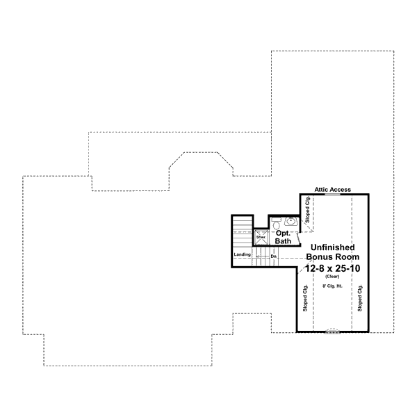 Home Plan - European Floor Plan - Other Floor Plan #21-310