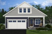 Bungalow Style House Plan - 3 Beds 2 Baths 1319 Sq/Ft Plan #51-1333 
