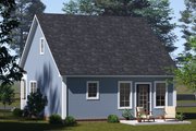 Cottage Style House Plan - 2 Beds 2 Baths 880 Sq/Ft Plan #513-2389 Exterior 