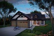 Craftsman Style House Plan - 3 Beds 2 Baths 1583 Sq/Ft Plan #70-1546 