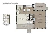 Cabin Style House Plan - 3 Beds 2.5 Baths 1815 Sq/Ft Plan #1108-9 