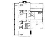 Southern Style House Plan - 5 Beds 6 Baths 3892 Sq/Ft Plan #72-357 