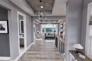 Farmhouse Style House Plan - 4 Beds 4 Baths 3046 Sq/Ft Plan #51-1449 