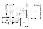 European Style House Plan - 6 Beds 4.5 Baths 4954 Sq/Ft Plan #1114-12 
