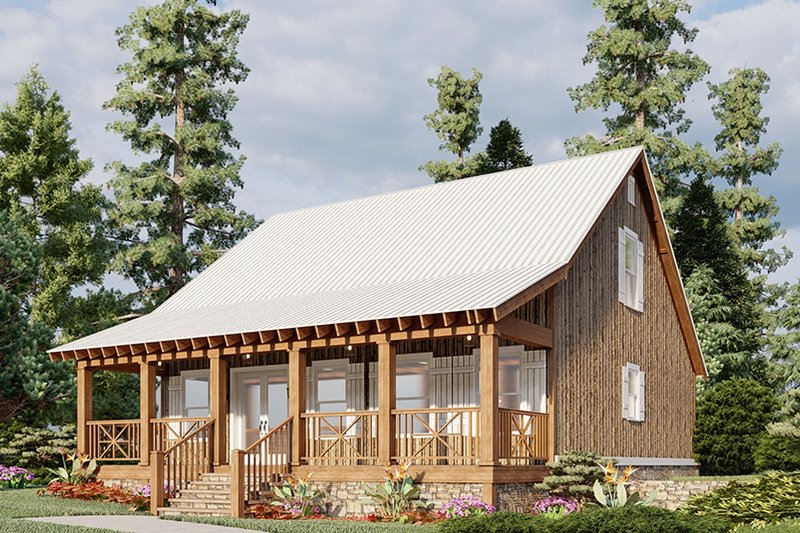 Architectural House Design - Exterior - Other Elevation for Country House Plan #923-46 - 3 bed, 3.5 bath