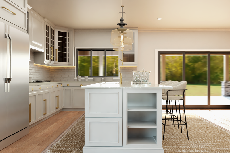 Dream House Plan - Interior - Kitchen for Barndominium House Plan #1064-303 - 4 bed, 3.5 bath