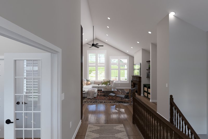 Architectural House Design - Interior - Entry for Craftsman House Plan #1060-496 - 3 bed, 2.5 bath