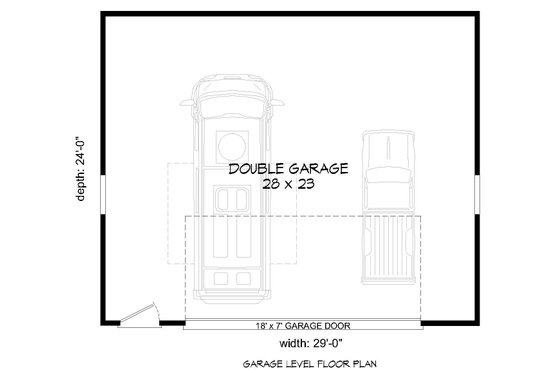 Floor Plan - Main Floor for Country House Plan #932-331, 0 bath