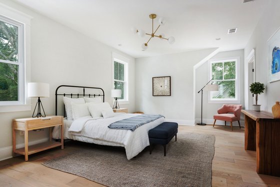 Interior - Master Bedroom 1 for Craftsman House Plan #461-73 - 3 bed, 3 bath