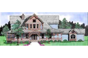 Victorian Style House Plan - 3 Beds 2.5 Baths 2556 Sq/Ft Plan #52-182 