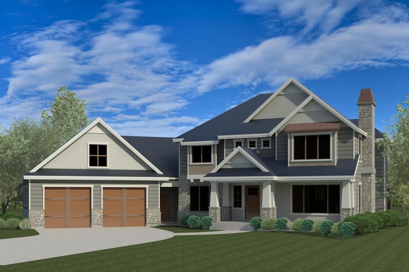 Dream House Plan - Traditional Exterior - Front Elevation Plan #920-84
