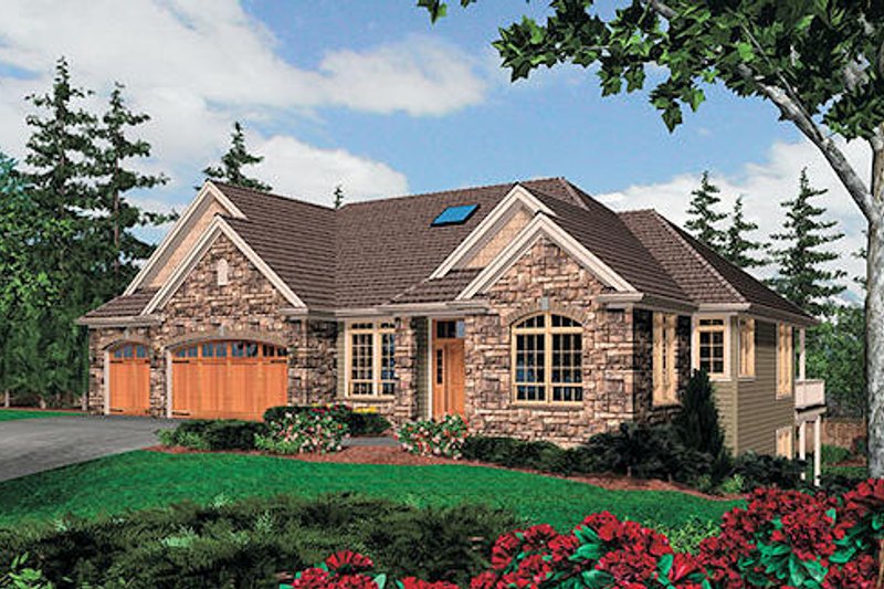 Home Plan - European Exterior - Front Elevation Plan #48-428