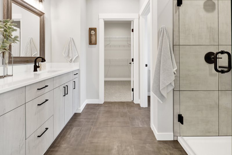 Architectural House Design - Photo 24 for Contemporary House Plan #1070-73 - 3 bed, 2.5 bath