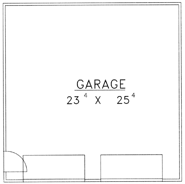 House Blueprint - Traditional Floor Plan - Main Floor Plan #117-492