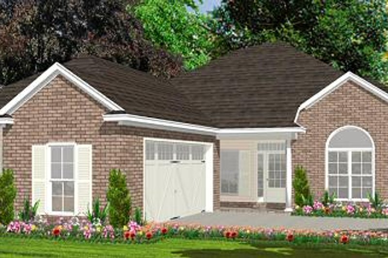 Traditional Style House Plan - 4 Beds 2 Baths 1970 Sq/Ft Plan #63-162