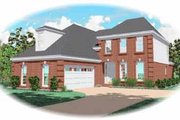 Southern Style House Plan - 3 Beds 2.5 Baths 2150 Sq/Ft Plan #81-247 