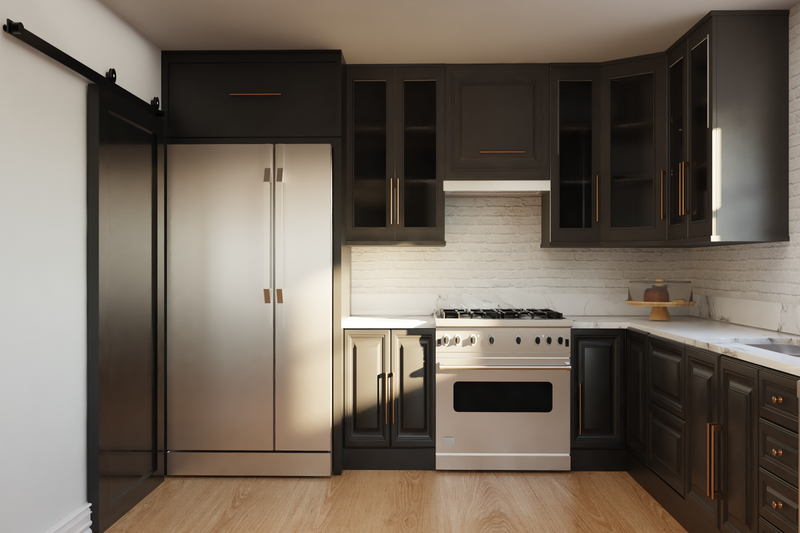 House Blueprint - Interior - Kitchen for Barndominium House Plan #1064-511 - 3 bed, 2.5 bath