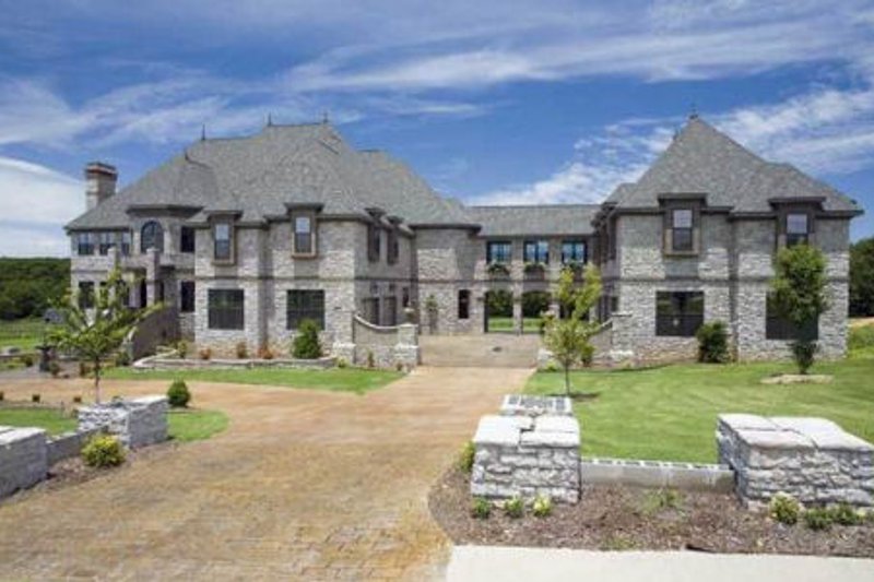 House Blueprint - Exterior - Other Elevation 4 for European House Plan #119-172 - 6 bed, 8.5 bath