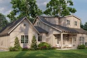 Cabin Style House Plan - 3 Beds 3.5 Baths 1873 Sq/Ft Plan #923-374 