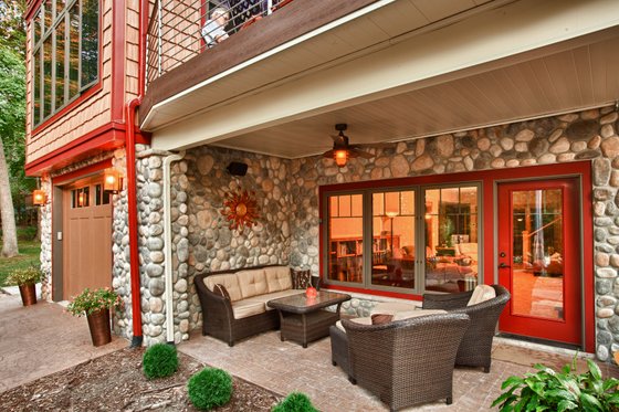 Exterior - Outdoor Living for Craftsman House Plan #70-1433 - 5 bed, 3.5 bath