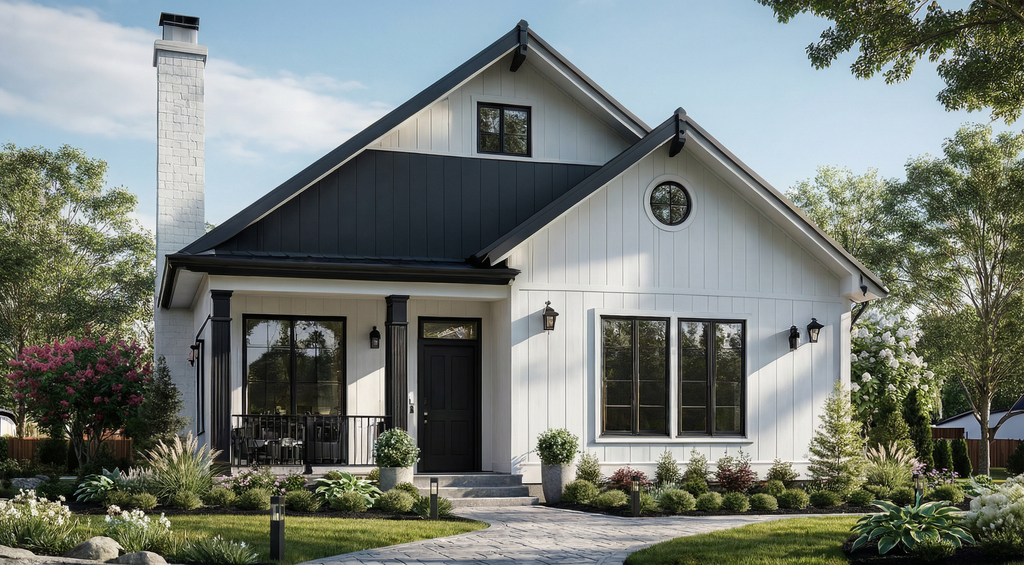 Exterior - Front Elevation 2 for Bungalow House Plan #515-62 - 3 bed, 2 bath