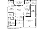 Ranch Style House Plan - 3 Beds 2.5 Baths 2129 Sq/Ft Plan #70-1167 