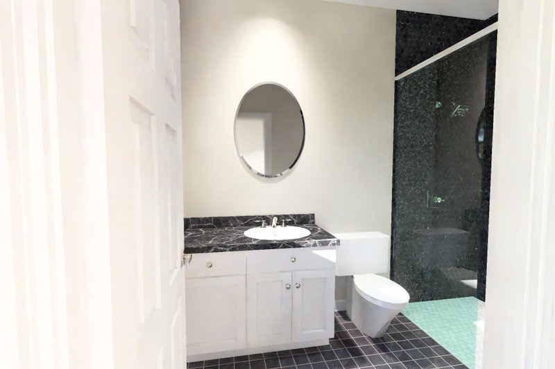 Architectural House Design - Interior - Master Bathroom for Cottage House Plan #513-2461 - 3 bed, 2 bath