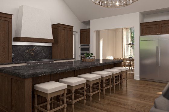 Interior - Kitchen 1 for Cottage House Plan #455-678 - 3 bed, 2.5 bath