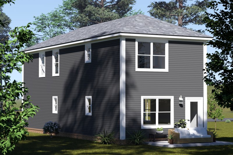 Architectural House Design - Exterior - Other Elevation 2 for Modern House Plan #513-2412 - 4 bed, 3 bath
