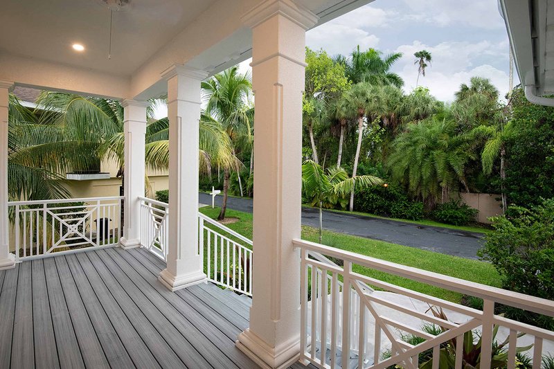 Home Plan - Exterior - Covered Porch for Beach House Plan #938-108 - 3 bed, 2.5 bath