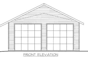 Traditional Exterior - Front Elevation Plan #117-658