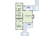 Cottage Style House Plan - 2 Beds 2 Baths 1178 Sq/Ft Plan #17-2357 Floor 