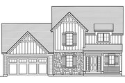 Traditional Style House Plan - 3 Beds 2.5 Baths 1664 Sq/Ft Plan #46-890 
