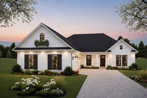 Dream House Plan - Exterior - Front Elevation for Farmhouse House Plan #21-660 - 3 bed, 2 bath