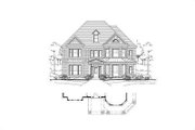 Colonial Style House Plan - 4 Beds 3.5 Baths 3617 Sq/Ft Plan #411-285 