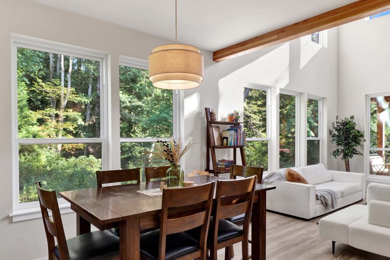 Architectural House Design - Interior - Dining Room for Contemporary House Plan #1070-62 - 3 bed, 3.5 bath