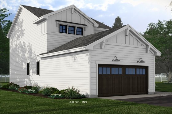 Exterior - Front Elevation 3 for Farmhouse House Plan #51-1321 - 4 bed, 3.5 bath