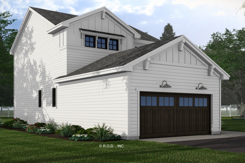House Design - Exterior - Front Elevation 3 for Farmhouse House Plan #51-1321 - 4 bed, 3.5 bath