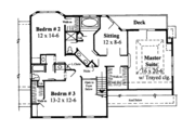 Colonial Style House Plan - 3 Beds 2.5 Baths 2849 Sq/Ft Plan #75-140 