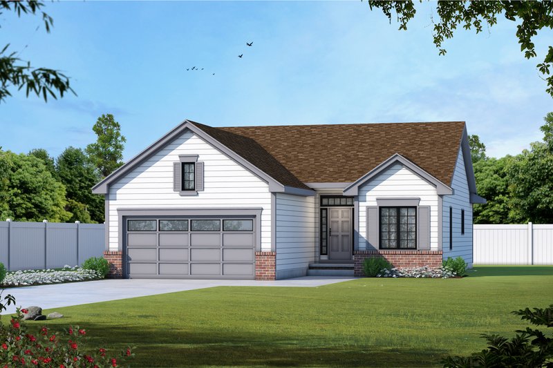 Dream House Plan - Traditional Exterior - Front Elevation Plan #20-1714