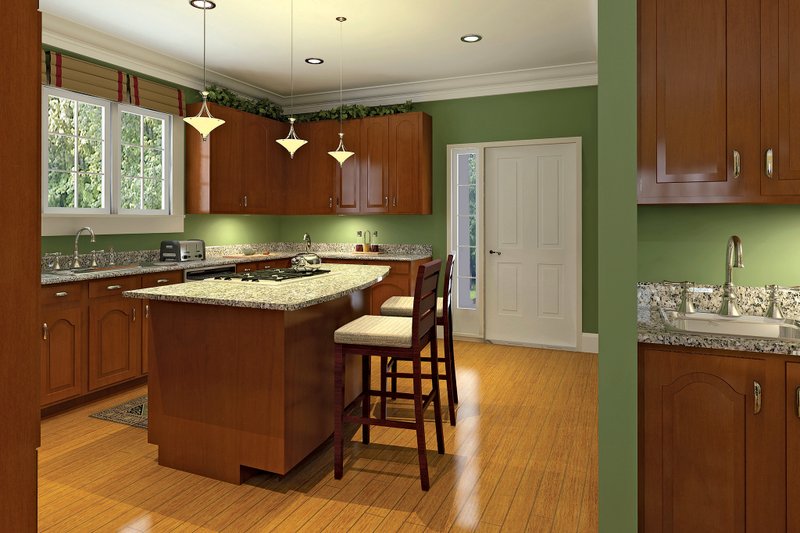 House Plan Design - Interior - Kitchen 1 for Country House Plan #929-18 - 4 bed, 3.5 bath