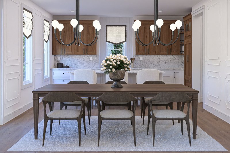 Dream House Plan - Interior - Dining Room 1 for Victorian House Plan #455-776 - 4 bed, 2.5 bath