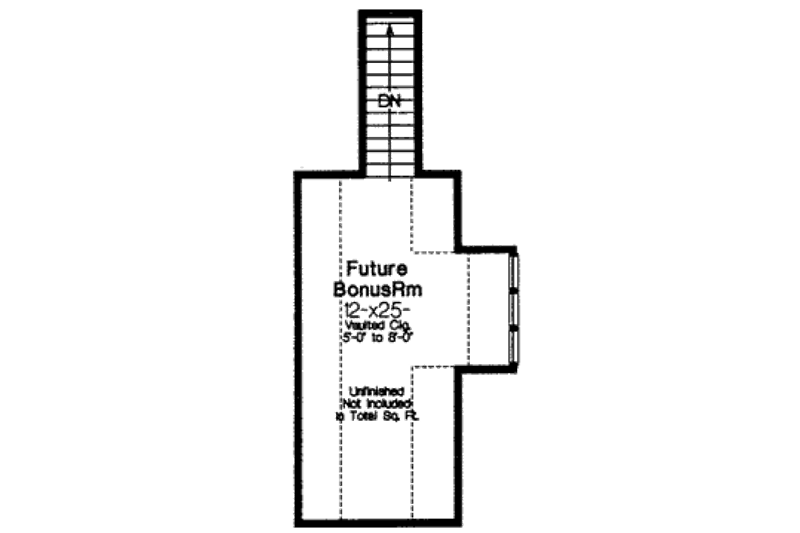 Home Plan - Floor Plan - Other Floor for European House Plan #310-322 - 4 bed, 3.5 bath