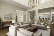 Contemporary Style House Plan - 4 Beds 4.5 Baths 4366 Sq/Ft Plan #45-611 