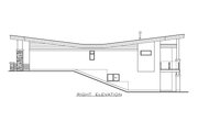 Contemporary Style House Plan - 2 Beds 2 Baths 1550 Sq/Ft Plan #1100-80 