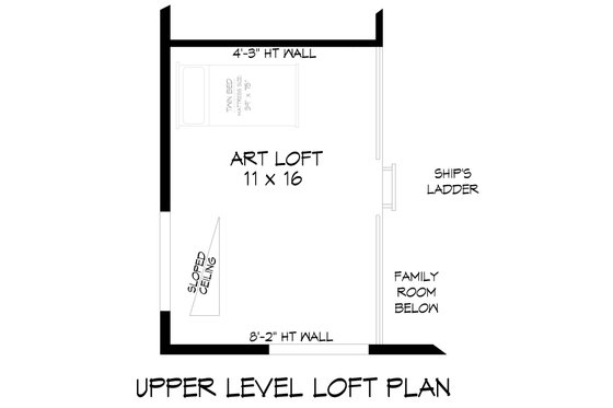 Floor Plan - Other Floor for Modern House Plan #932-575 - 3 bed, 2 bath