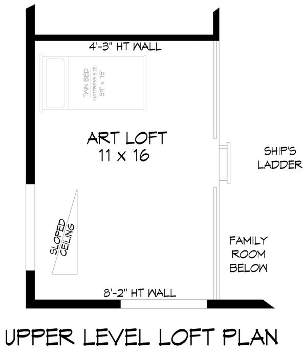 Modern Floor Plan - Other Floor Plan #932-575