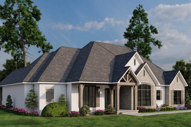 Dream House Plan - Exterior - Other Elevation 5 for Traditional House Plan #923-394 - 3 bed, 2.5 bath