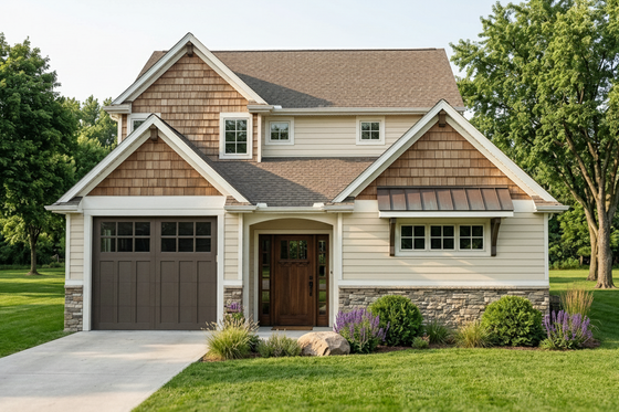 Traditional House Plan 1064-108 - Front Exterior